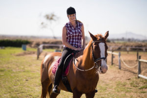 Riding Your Rescue Horse is Healthy